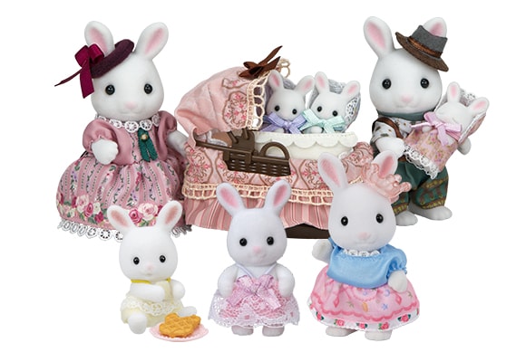 Snow Rabbit Family