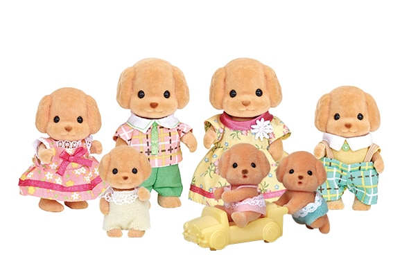 Toy Poodle Family