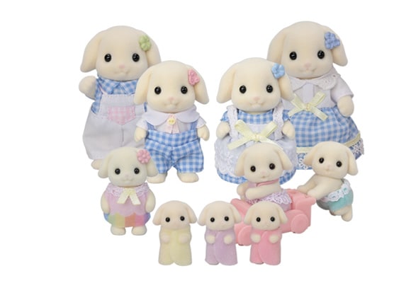 Flora Rabbit Family
