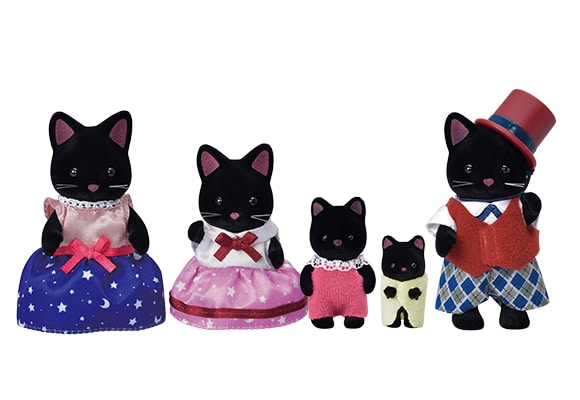Midnight Cat Family