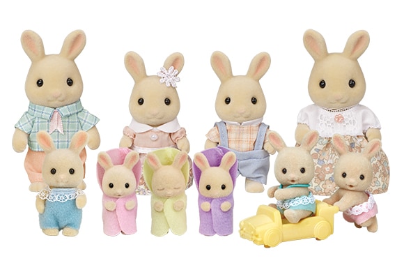 Milk Rabbit Family