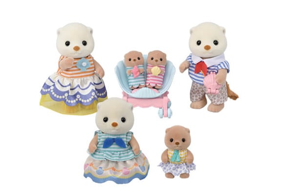 Sea Otter Family