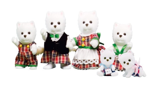 West Highland Terrier Family