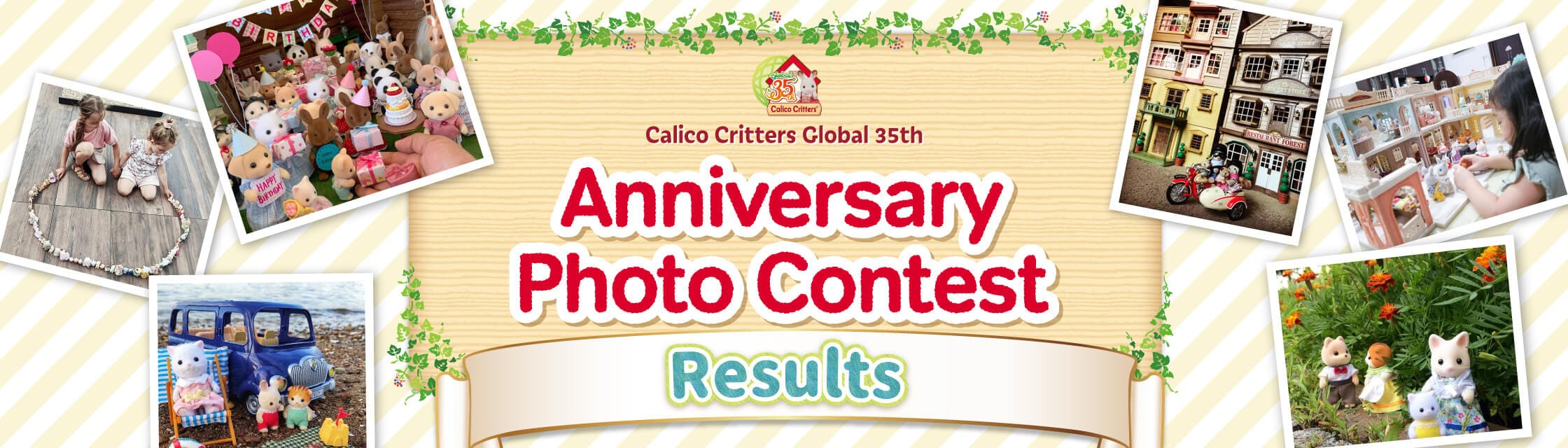 Calico Critters Global 35th Anniversary Photo Contest