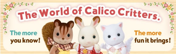 The First Guide to The Sylvanian Families Calico Critters.