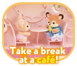 Take a break at a café!