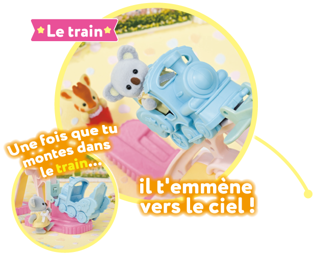 Le train：Une fois que tu montes dans le train... il t'emmène vers le ciel !