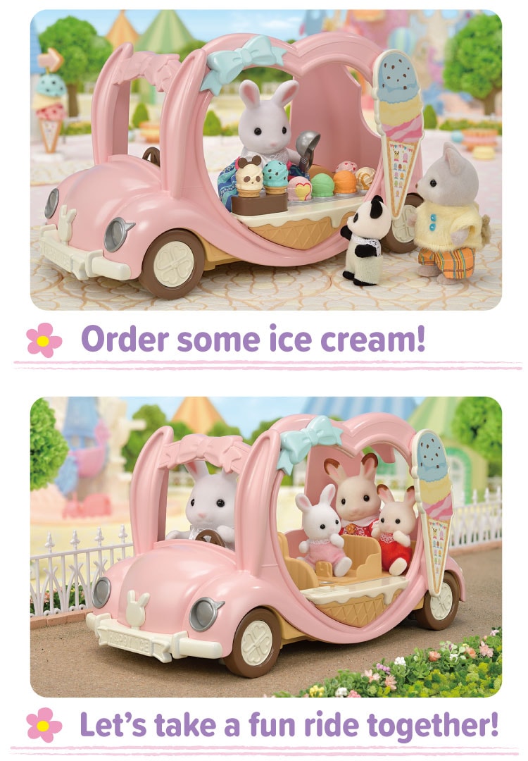 Order some ice cream! Let’s take a fun ride together!