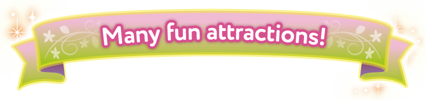 Here are the fun attractions at the park!