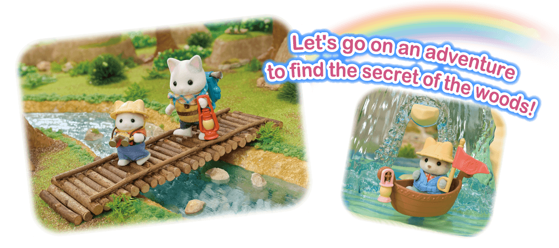 Let's go on an adventure to find the secret of the woods!