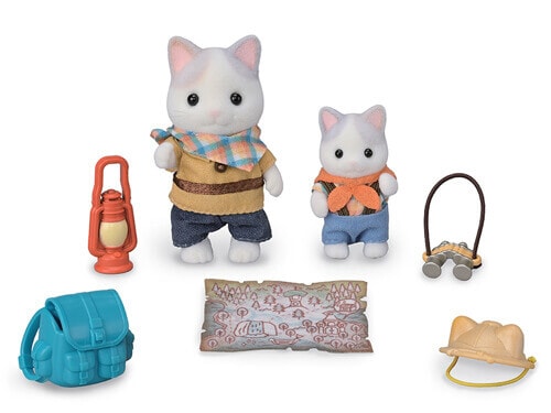 Exciting Exploration Set -Latte Cat Brother & Baby-