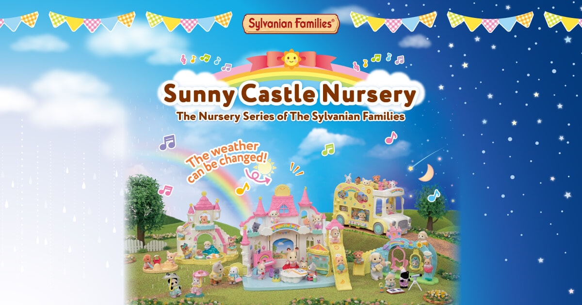The Sunny Castle Nursery of The Nursery Series │ Calico Critters