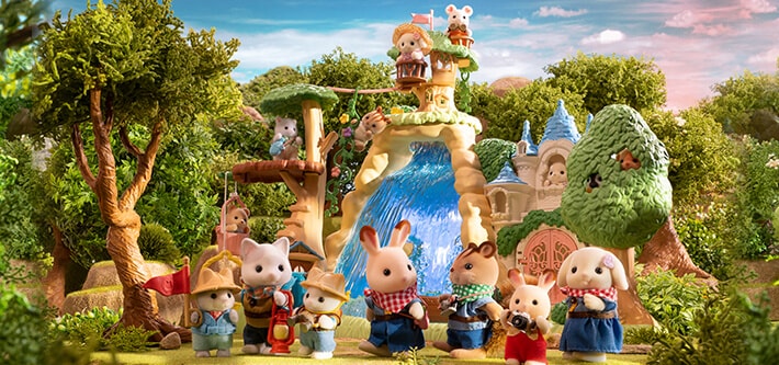 Calico Critters Family Trip playsets