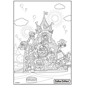 Calico Critters Coloring