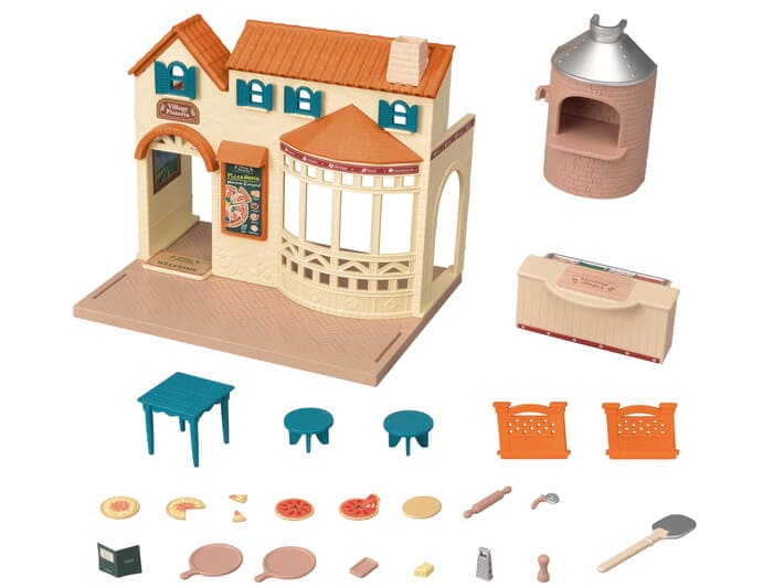 Calico Critters Pizza Delivery Set  by Calico Critters 