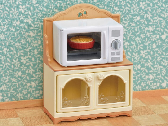 Calico Critters Microwave Cabinet Dollhouse Furniture Set CC1835 for sale online