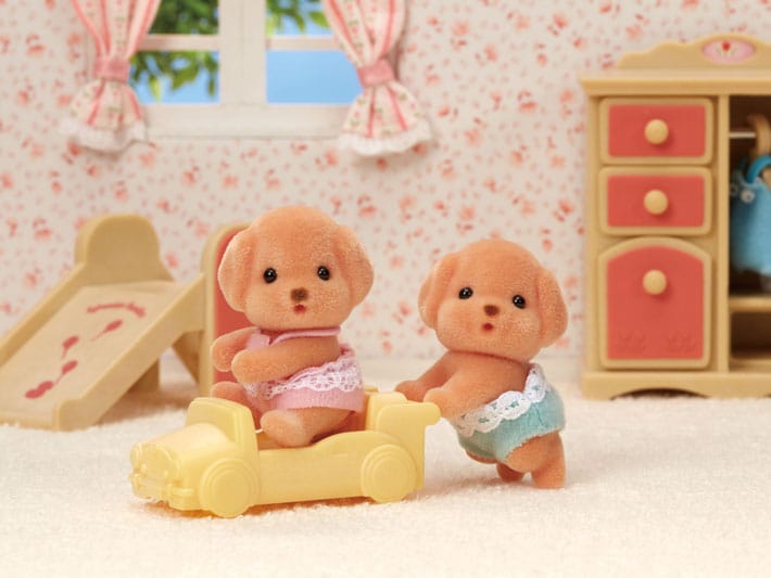 Calico Critters Toy Poodle Family CC1735 New in Box 