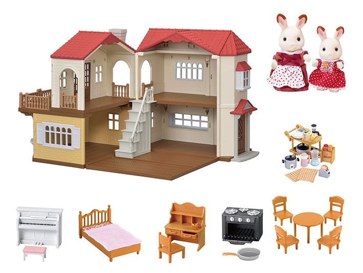 Red Roof Country Home Gift Set - 12