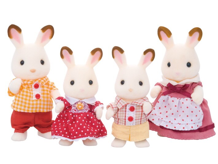 Calico Critters® Chocolate Rabbit Family - 7