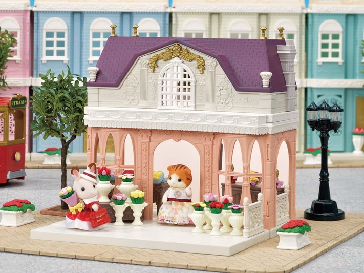 Sylvanian Families Calico Critters Town Series Elegant Town Manor Deluxe Set 