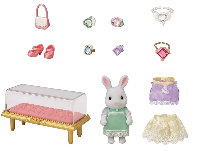 Calico Critters Baby Party Series Collectible W4 One Bag Collect All 9 for sale online