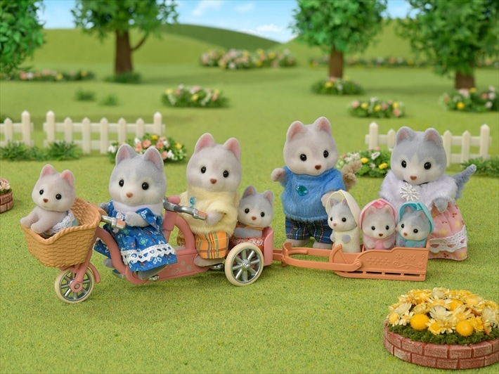 Sylvanian Families Calico Critters Training Bicycle 