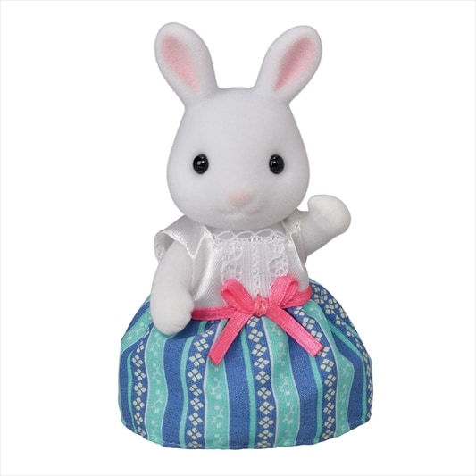 Sylvanian Families Calico Critters White Rabbit Girl's Easter Set 