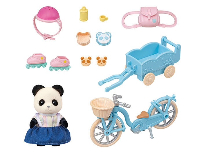 La fille Panda, son vélo et sa remorque - 7