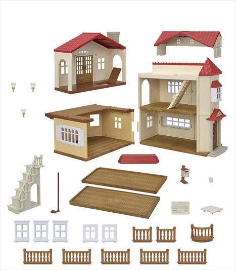 Red Roof Country Home Gift Set -Secret Attic Playroom- - 15