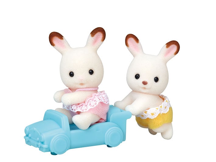 Calico Critters® Chocolate Rabbit Twins (NEW) - 3