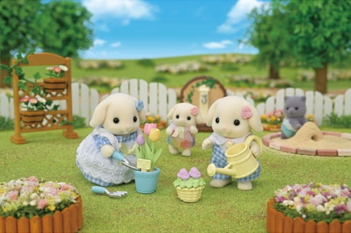 Blossom Gardening Set -Flora Rabbit Sister & Brother- - 10