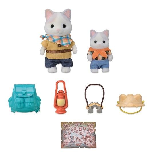 Exciting Exploration Set -Latte Cat Brother & Baby - 8