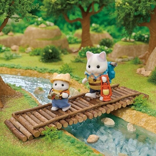 Exciting Exploration Set -Latte Cat Brother & Baby - 8