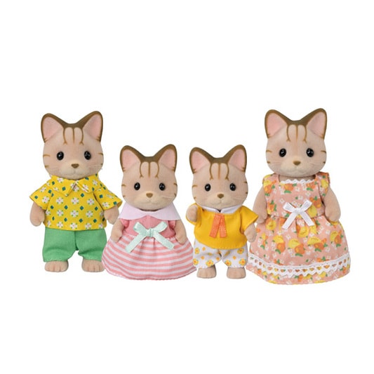 Striped Cat Family | Calico Critters