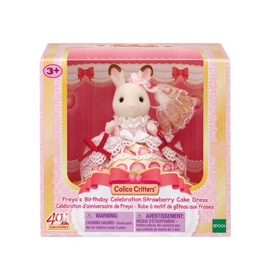 Famiglia Sylvanian – Camera Asilo Fragola – Epoca Giappone – Calico Critters
