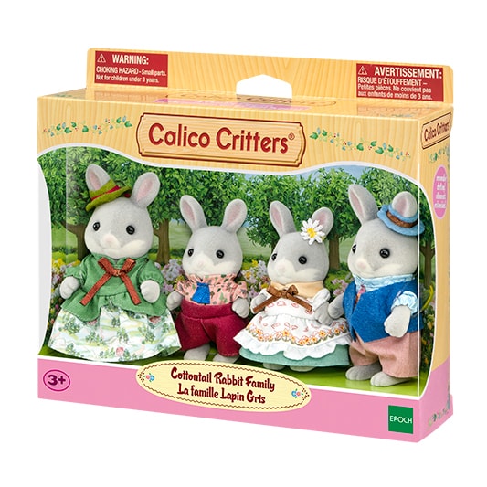 Cottontail Rabbit Family - 2