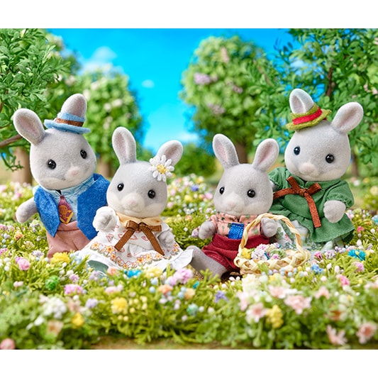 Cottontail Rabbit Family - 3