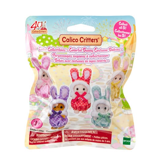 Cutie Collectibles -Colorful Bunny Costume Babies- - 2