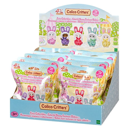 Cutie Collectibles -Colorful Bunny Costume Babies- - 3