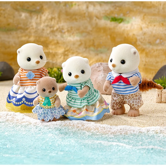 Sea Otter Family - 3