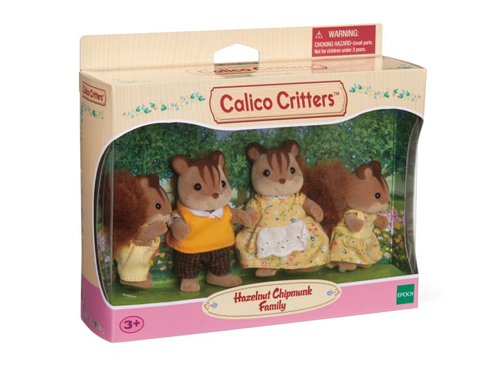 NEW Calico Critters Baby Tree House Accessory Set w/ Hazelnut Chipmunk Epoch 3+ 