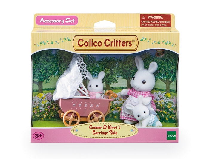 Calico Critters Patty and Paden’s Double Stroller Set and A Carriage Ride Set Maven Gifts