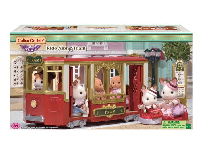 Calico Critters Town Ride Along Tram 