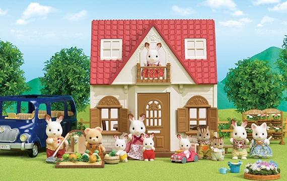 Calico Critters Red Roof Cozy Cottage