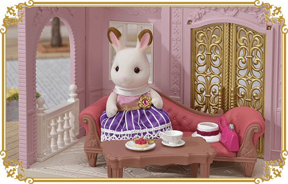 She also enjoys relaxing on her sofa with tea and treats after a long day of work. 