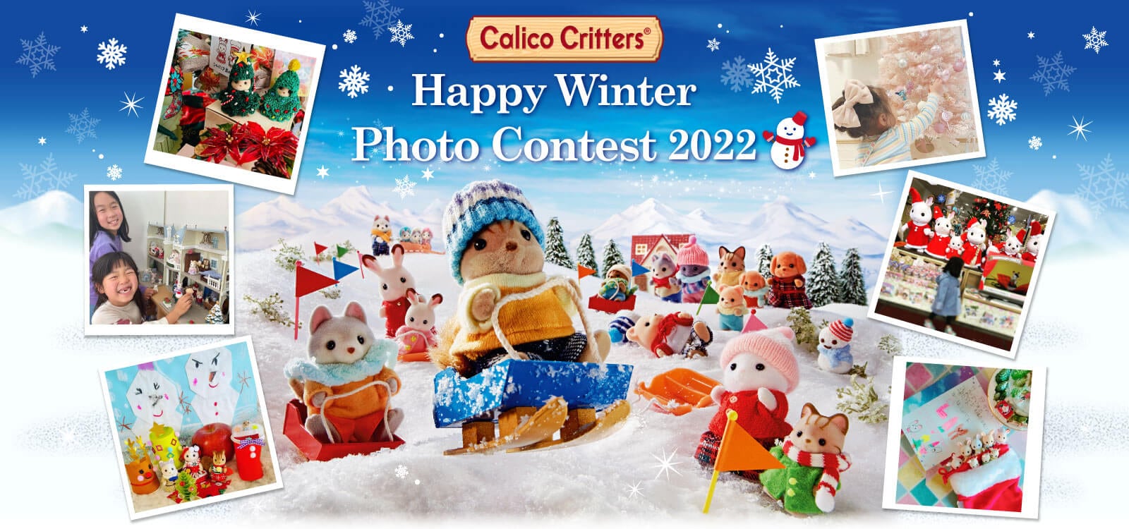 Calico Critters Happy Winter Photo Contest 2022